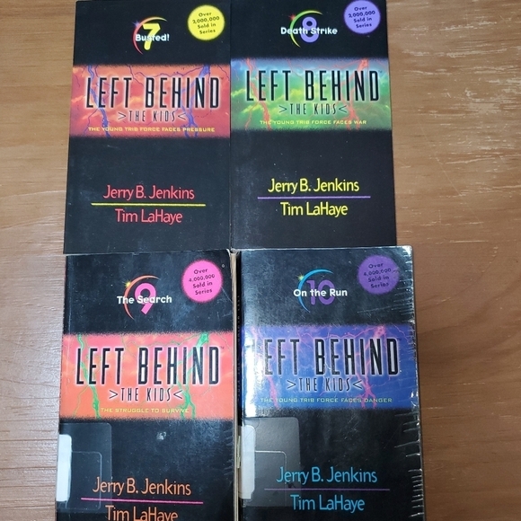 Left Behind Kids Series books 7, 8, 9, 10 - Picture 1 of 9